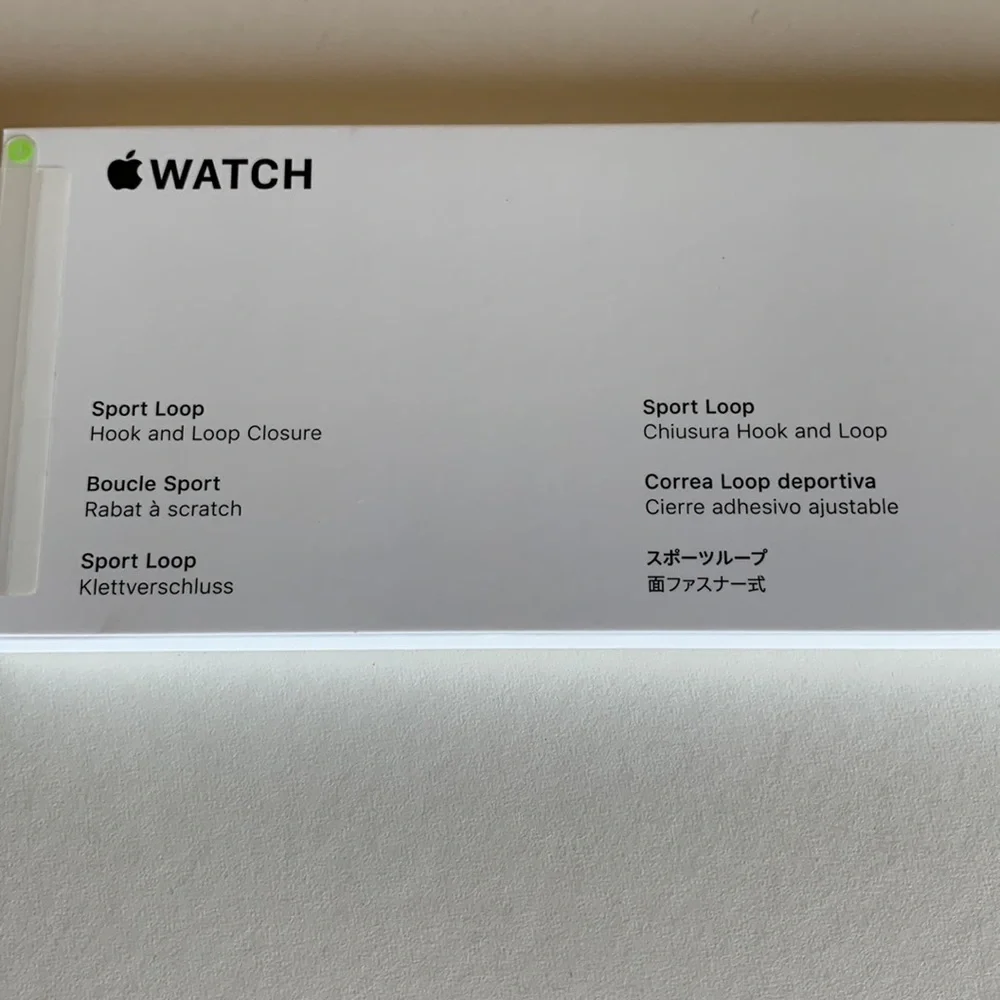Apple Watch 44 mm Sea Salt Sport Loop